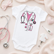 Body bébé médecin, tenue de bébé médecin, grenouillère médicale, T-shirt bébé docteur, cadeaux Dr. pour bébé, tenues de docteur pour enfants, body petit Dr.