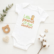 Personalised Best Aunt Baby Bodysuit | Peanut Bee  Styles | Auntie Baby Grow Gift