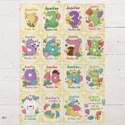 Animal Personalised Baby Milestone Cards  | Animal Monthly Milestone Cards For newborn |  Newborn Birth Gifts cards