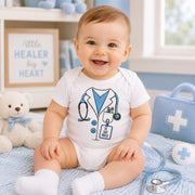 Body bébé médecin, tenue de bébé médecin, grenouillère médicale, T-shirt bébé docteur, cadeaux Dr. pour bébé, tenues de docteur pour enfants, body petit Dr.