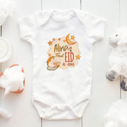 Personalised First Eid Baby Bodysuit | Custom Name Eid Baby Vest | Muslim Baby Gift