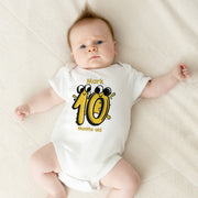Body personnalisé mois après mois, motif BD, Body personnalisé motif BD, Gilet de bébé mignon motif BD, Ensemble de jalons motif BD