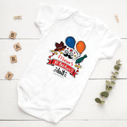 Personalised First Father's Day Baby Bodysuit | Baby Grow Gift for Dad | 2 Styles | 0-24 Months