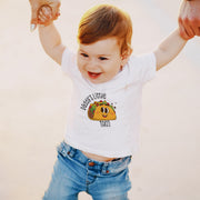 Personalised Little Taco Baby Bodysuit & T-Shirt | Funny Food Theme Baby Grow Gift