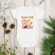 Personalised First Eid Al Adha Baby Bodysuit | Eid Mubarak Baby Outfit & Vest