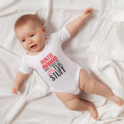 Personalised Baby & Auntie Bodysuit | Funny Aunt Baby Grow Gift | 2 Styles | Preemie to 18-24 Months
