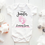 Gender Announcement Baby Bodysuit | Pregnancy & Name Reveal Baby Grow | Baby Boy & Girl | 0-24M