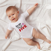 Personalised Monthly Milestone Babygrow | Custom Name 1-12 Months