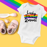Personalised Pride Baby Bodysuit | First Pride Baby Vest | Custom Name | 2 Styles | Preemie-24M