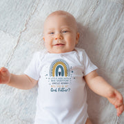 Will You Be My Godfather? Proposal Baby Bodysuit | Personalised Godfather Request Baby Grow