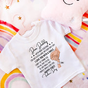 My First Father's Day Baby Bodysuit & T-Shirt | Personalised First Fathers Day Gift
