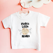 Personalised Little Momo & Samosa Baby Bodysuit & T-Shirt | Funny Food Theme Baby Grow Gift