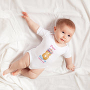 Personalised Floral Number Monthly Milestone Bodysuit | Custom Name Baby Grows Set 1-12 Months