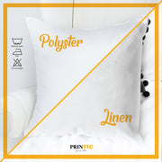 Personalised Dinosaur Name Cushion | Dino Alphabet Custom Name Pillow | Birthday Gift