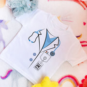 Personalised Doctor Baby Bodysuit & T-Shirt | Medical Baby Grow | Little Dr Gift | Pink & Blue | 0-3Y