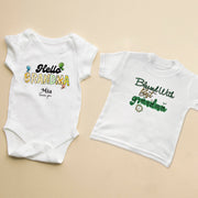 Hello Grandma Baby Bodysuit & T-Shirt | Personalised Grandmother Gift | Best Nana Baby Grow