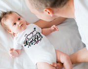 Personalised Little Miss Sassy Baby Girl Bodysuit | Custom Name Baby Vest | Newborn Girl Gift