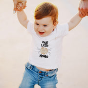 Personalised Little Momo & Samosa Baby Bodysuit & T-Shirt | Funny Food Theme Baby Grow Gift