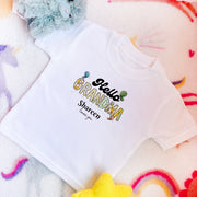 Hello Grandma Baby Bodysuit & T-Shirt | Personalised Grandmother Gift | Best Nana Baby Grow
