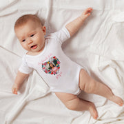 My Favourite Auntie Photo Baby Bodysuit | Personalised Aunt & Baby Picture Gift | 2 Styles