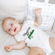 Hello Grandma Baby Bodysuit & T-Shirt | Personalised Grandmother Gift | Best Nana Baby Grow