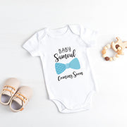 Gender Reveal Baby Bodysuit | Name Reveal Baby Grow | Baby Boy & Girl Announcement Outfit | 0-24M