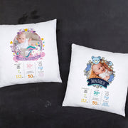 Personalised New Baby Cushion, New Baby Stats Cushion, New Baby Gifts, New Born Baby Gift, New Baby info pillow, Cushion for Baby Room