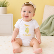 Bodies bébé personnalisés pour les jalons mensuels, body bébé personnalisé, coffret cadeau jalons nouveau-né