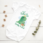 My First Father's Day Baby Bodysuit | Personalised Dad Gift