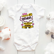 My First Father's Day Baby Bodysuit | Personalised Dad Gift