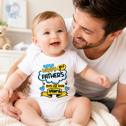 My First Father's Day Baby Bodysuit | Personalised Dad Gift