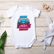 Personalised New Player Baby Bodysuit | Newborn Gamer Gift | New Player Arrived Baby Grow | 2 Styles