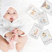 Personalised Baby Milestone Cards | Monthly Milestone Cards For newborn | Newborn Birth Gifts