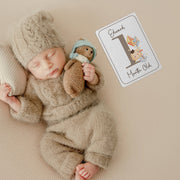 Personalised Baby Milestone Cards | Monthly Milestone Cards For newborn | Newborn Birth Gifts