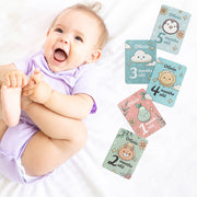 Cute Personalised Baby Milestone Cards  | Cute Monthly Milestone Cards For newborn |  Newborn Birth Gifts