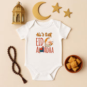 Personalised First Eid Al Adha Baby Bodysuit | Eid Mubarak Baby Outfit & Vest