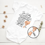 My First Father's Day Baby Bodysuit & T-Shirt | Personalised First Fathers Day Gift