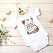 Will You Be My Godmother? Proposal Baby Bodysuit | Personalised Godmother Request Baby Grow