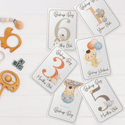 Personalised Baby Milestone Cards | Monthly Milestone Cards For newborn | Newborn Birth Gifts
