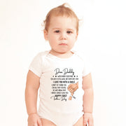 My First Father's Day Baby Bodysuit & T-Shirt | Personalised First Fathers Day Gift