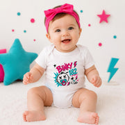 Binky 182 Babybody, Pop-Punk Baby-Weste, Punkrock-Baby-Strampler, Alternative Babykleidung, Rockmusik-Babygeschenk, Binky 182 Neugeborenen-Outfit